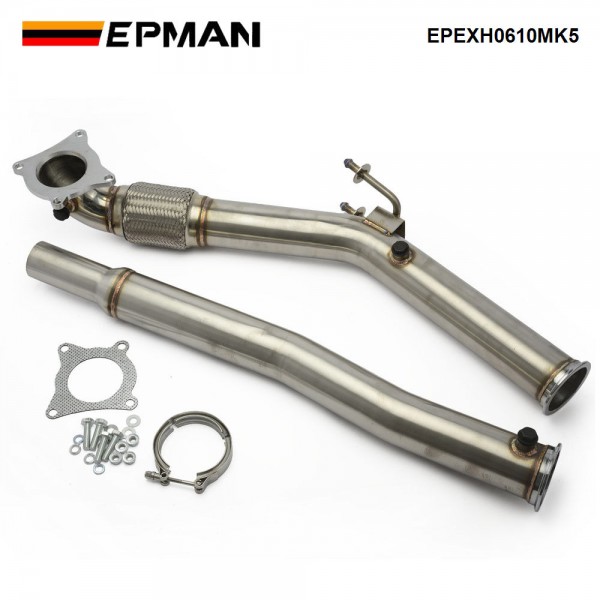 Epman Stainless Steel Twister Exhaust Downpipe For Vw Golf Audi Mk Mk